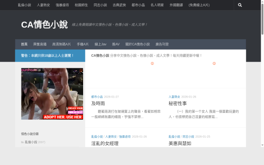 CA情色小說