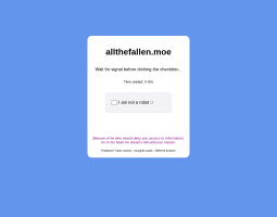 All The Fallen