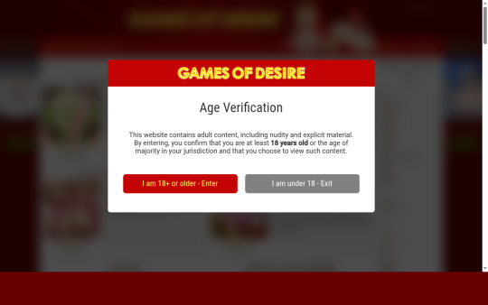 Games Of Desire